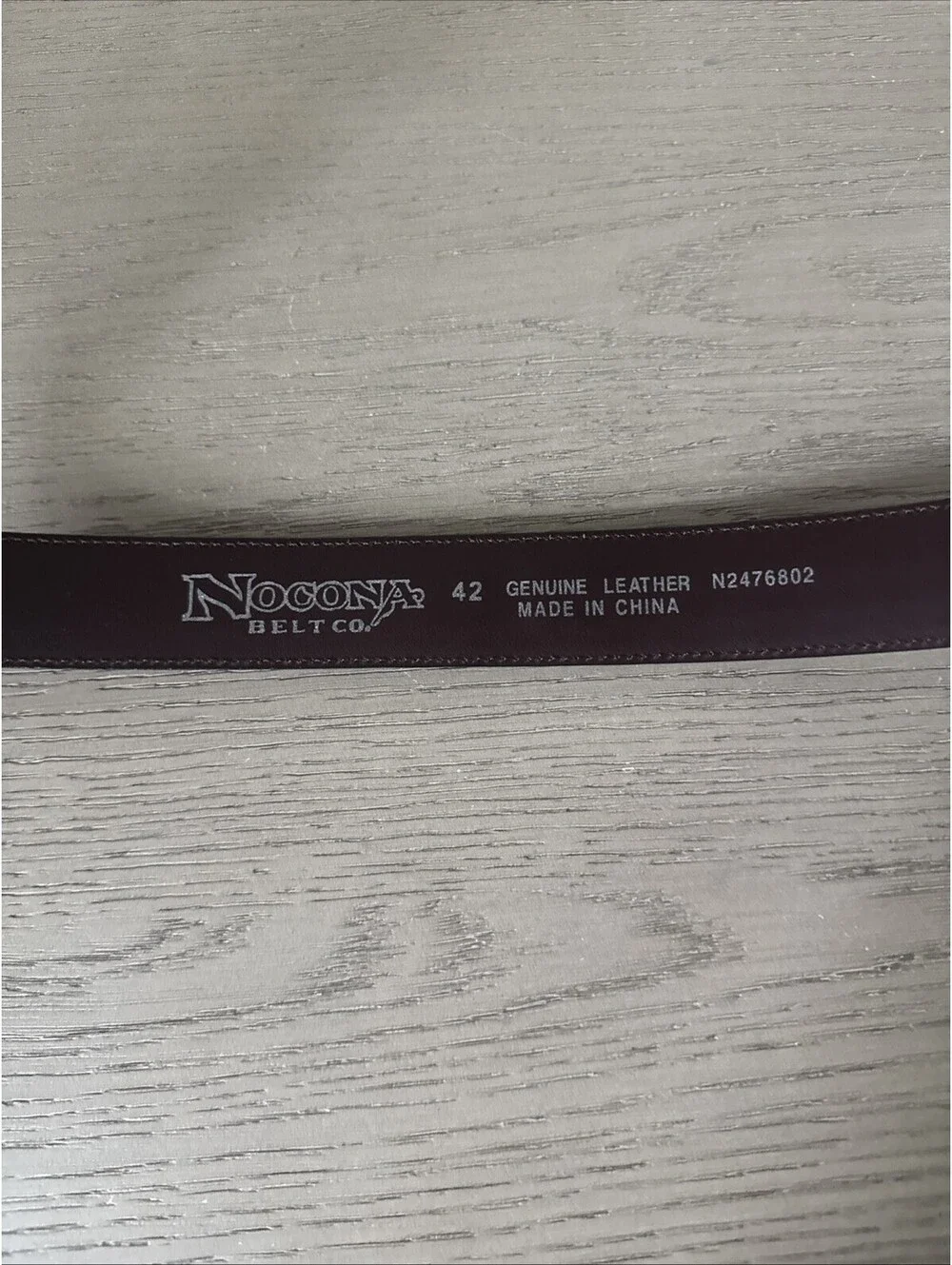 Nocona Men’s Western Ranger Arrow Lacing Leather Belt Men’s 42